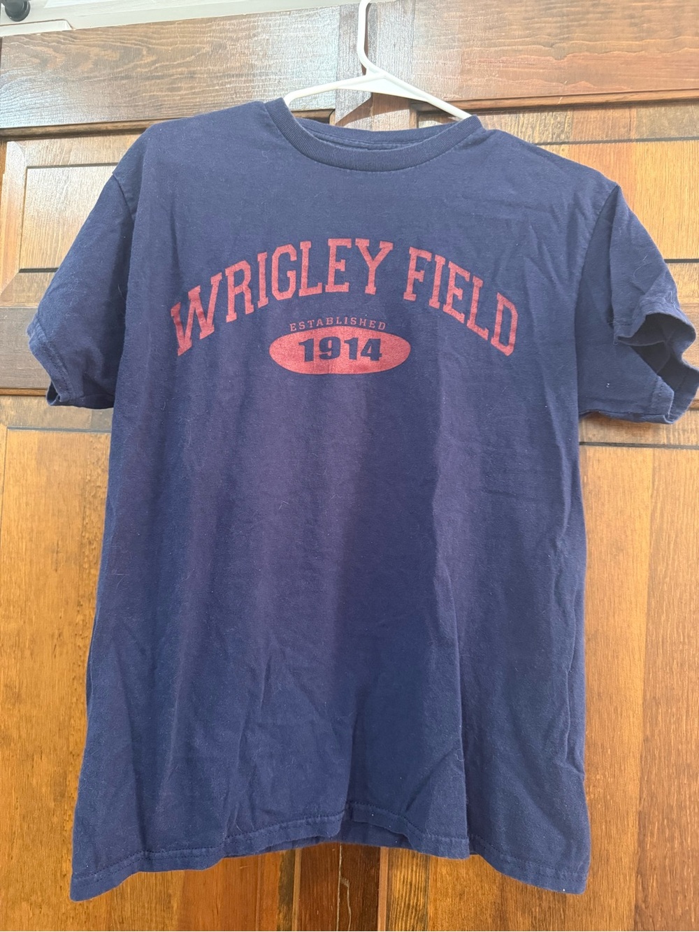 Gildan Navy Short-Sleeve 'Wrigley Field 1914' Crew Neck T-Shirt